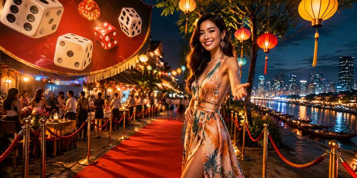 Trò chơi Tài Xỉu Sài Gòn với đèn lồng truyền thống